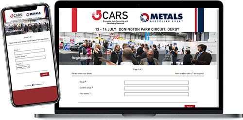 Customise the look of the registration site