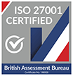 ISO/IEC 27001 certified